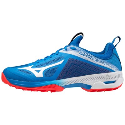 Zapatillas Hockey Mizuno WAVE Panthera Mujer Azules / Blancos / Rojos - Chile M230SHRVJM